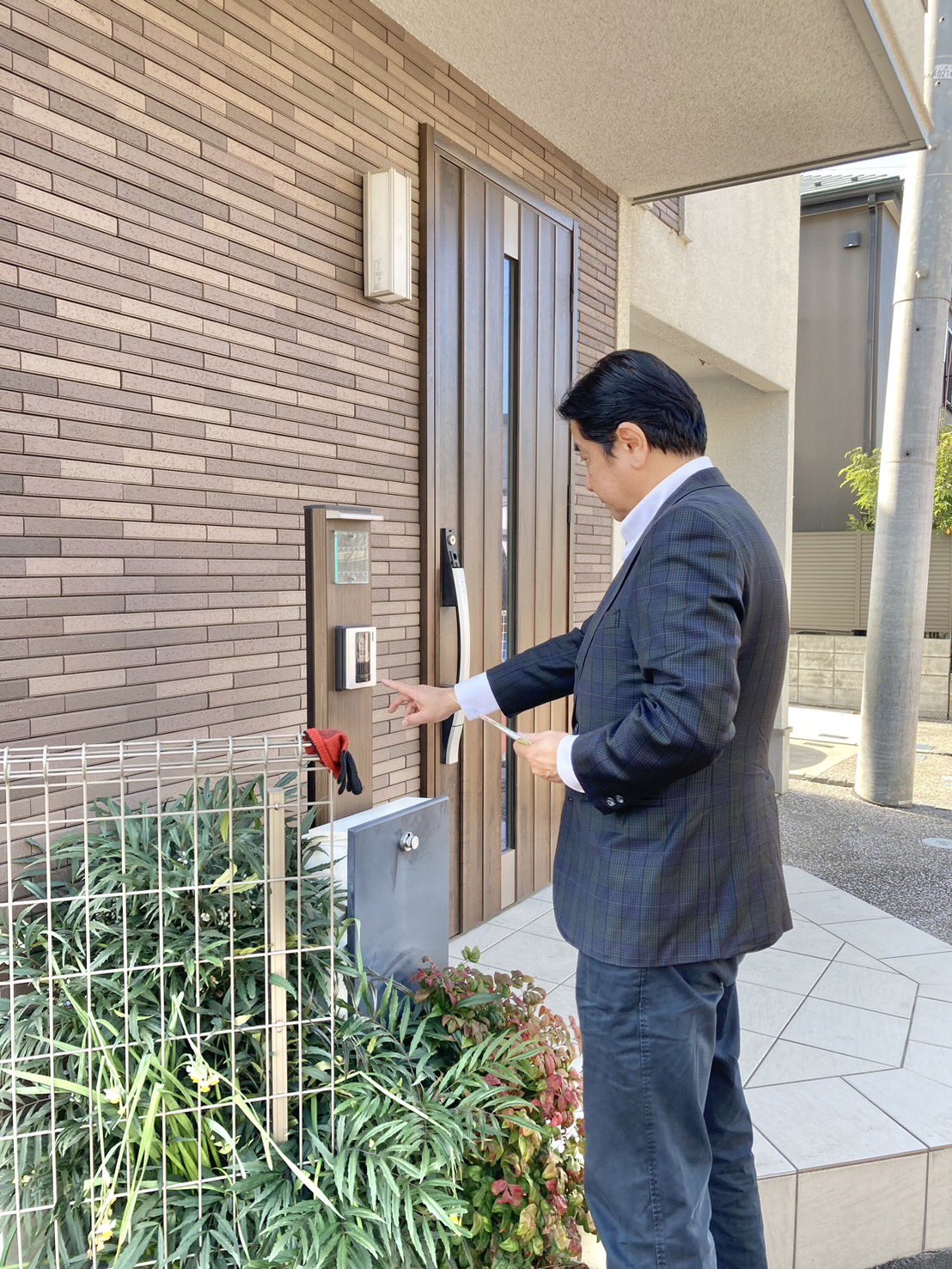 24日は戸別訪問
